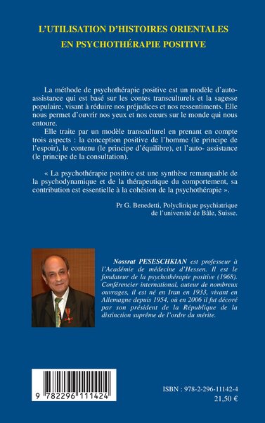 L'utilisation d'histoires orientales en psychothérapie positive, Le Marchand et le Perroquet (9782296111424-back-cover)