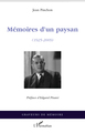 Mémoires d'un paysan, (1925-2009) (9782296131125-back-cover)