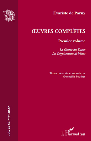 Oeuvres Complètes, Premier volume (9782296127838-front-cover)