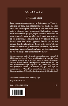 Effets de serre (9782296103641-back-cover)