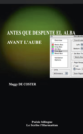 Avant l'aube, - Poésie bilingue Français - Espagnol (9782296122420-front-cover)