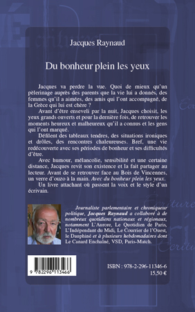 Du bonheur plein les yeux (9782296113466-back-cover)