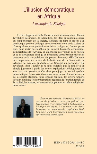 L'illusion démocratique en Afrique, L'exemple du Sénégal (9782296114487-back-cover)