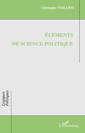 Eléments de science politique (9782296133402-front-cover)