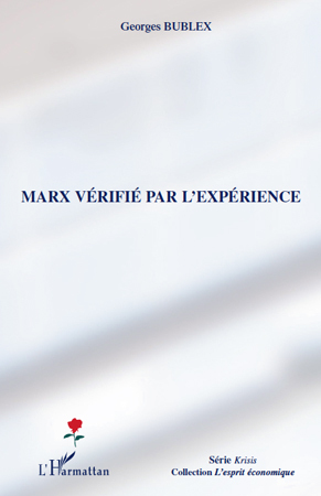 Marx vérifié par l'expérience (9782296128873-front-cover)