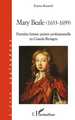 Mary Beale (1633 - 1699), Première femme peintre professionnelle en Grande-Bretagne (9782296135710-front-cover)