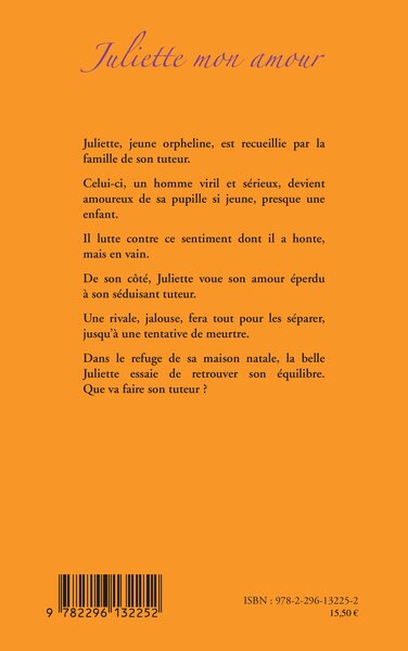 Juliette mon amour (9782296132252-back-cover)