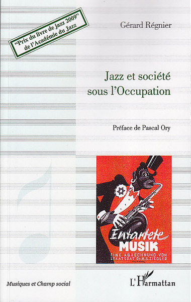 Jazz et société sous l'Occupation (9782296101340-front-cover)