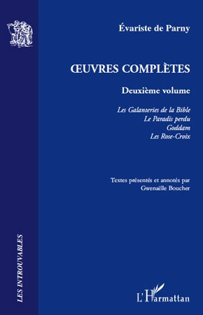 Oeuvres complètes, Deuxième volume (9782296127876-front-cover)