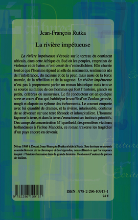 La rivière impétueuse (9782296109131-back-cover)