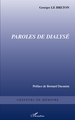 Paroles de dialysé (9782296139213-front-cover)