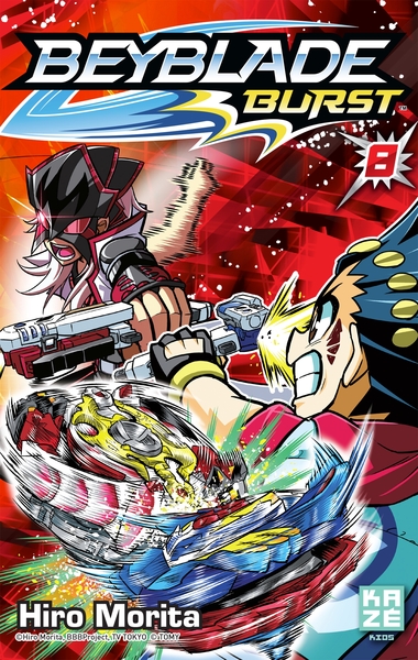 Beyblade Burst T08 (9782820332875-front-cover)