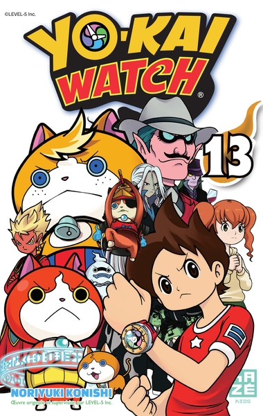 Yo-Kai Watch T13 (9782820335272-front-cover)