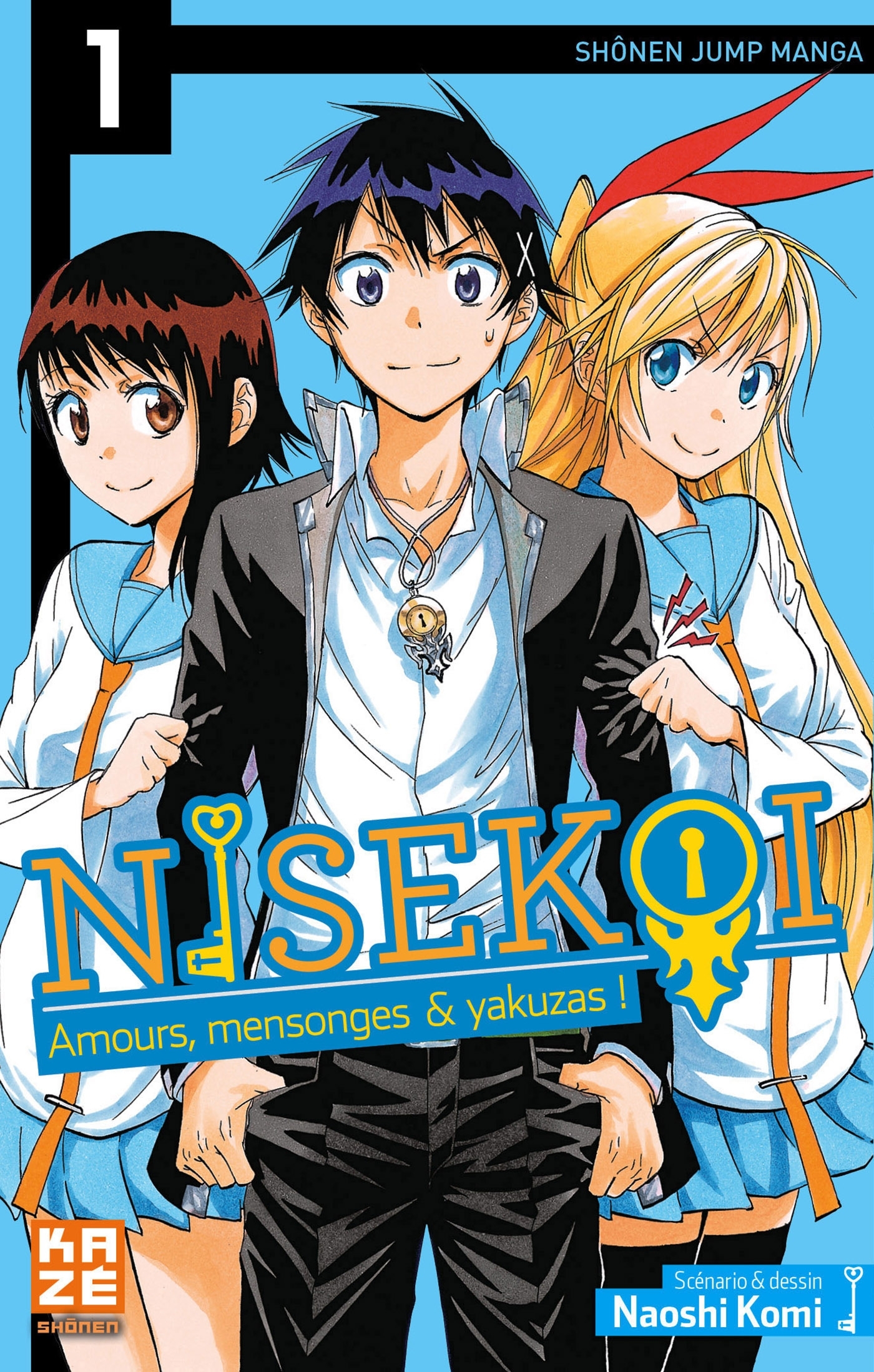 Nisekoi - Amours, Mensonges et Yakuzas ! T01 (9782820307507-front-cover)