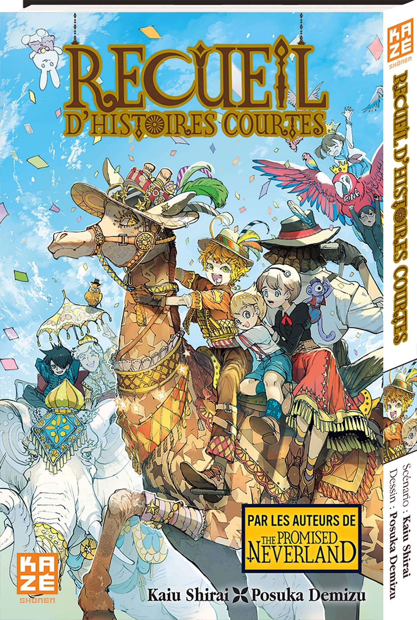 Recueil D'Histoires Courtes (9782820344830-front-cover)