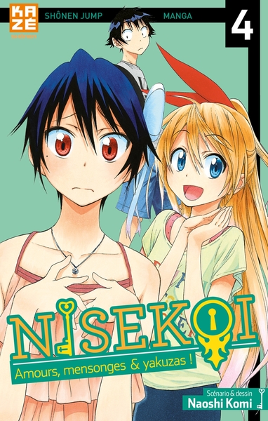 Nisekoi - Amours, Mensonges et Yakuzas ! T04 (9782820316059-front-cover)