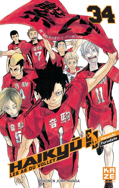 Haikyu !! - Les As du volley T34 (9782820335739-front-cover)