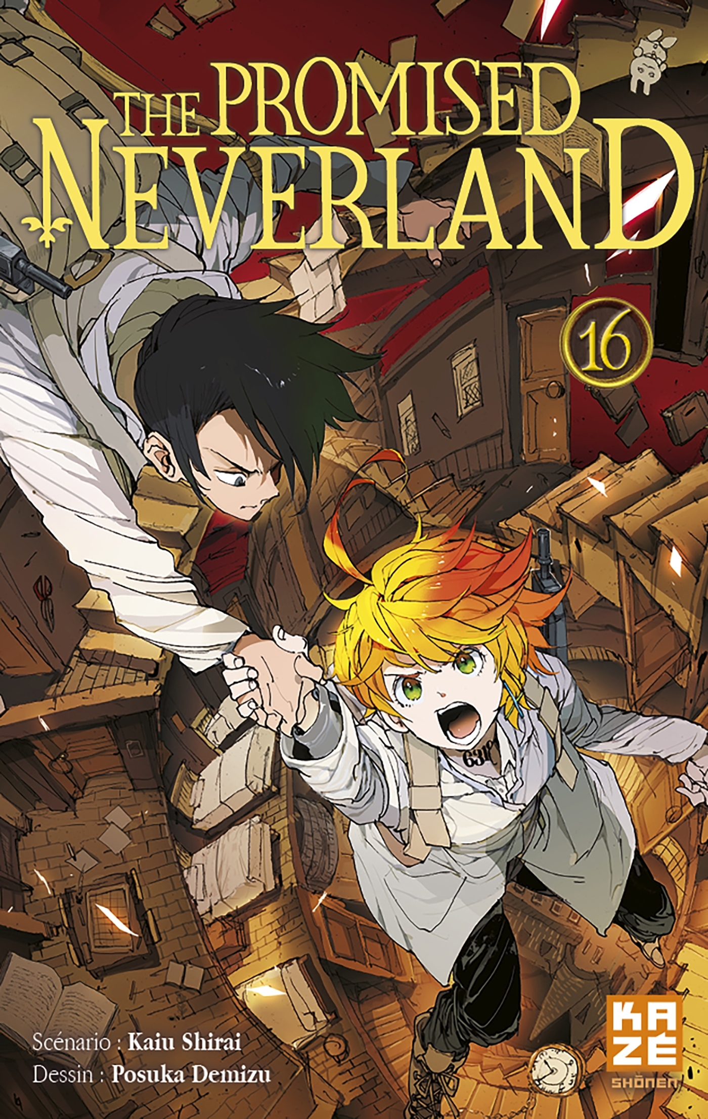 The Promised Neverland T16 (9782820338501-front-cover)