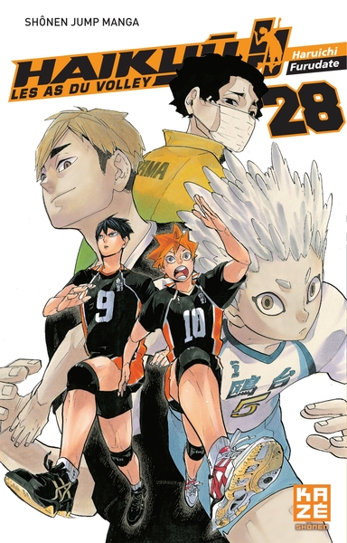 Haikyu !! - Les As du volley T28 (9782820332363-front-cover)