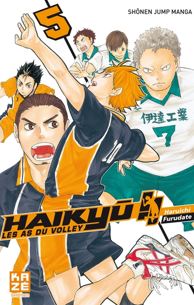 Haikyu !! - Les As du volley T05 (9782820317599-front-cover)