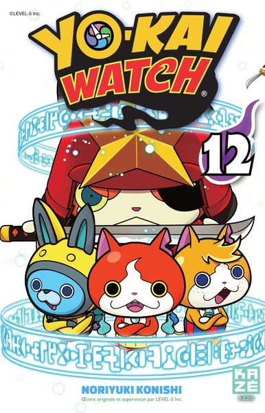 Yo-Kai Watch T12 (9782820335111-front-cover)