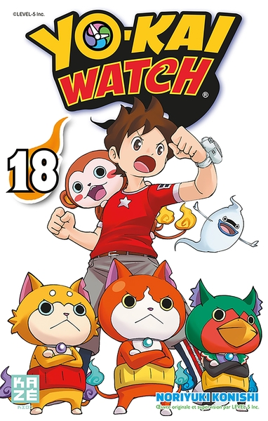 Yo-kai Watch T18 (9782820338372-front-cover)