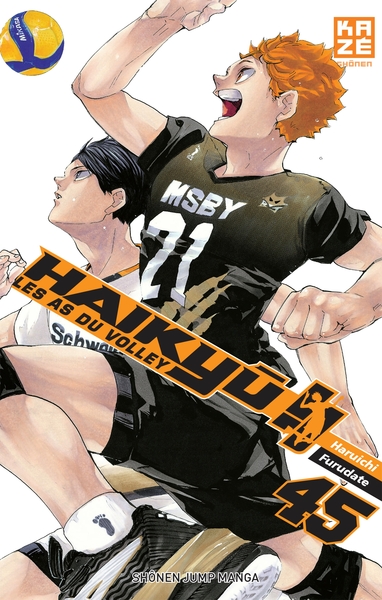 Haikyu T45 (Fin) (9782820343062-front-cover)