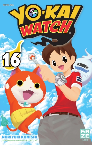 Yo-kai Watch T16 (9782820337665-front-cover)