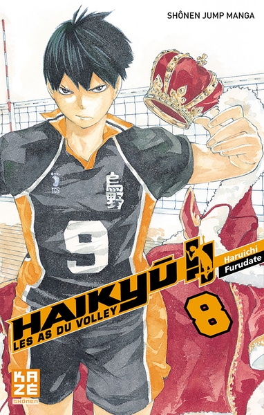 Haikyu !! - Les As du volley T08 (9782820327093-front-cover)