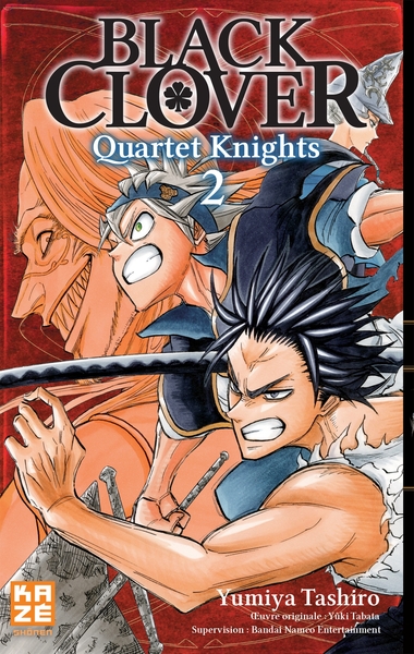 Black Clover - Quartet Knights T02 (9782820337627-front-cover)