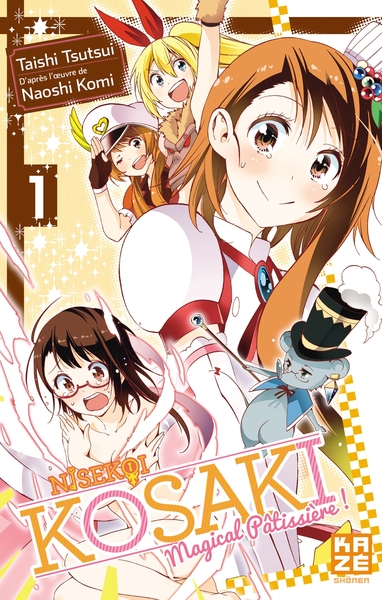 Nisekoi - Kosaki Magical Patissiere T01 (9782820324702-front-cover)