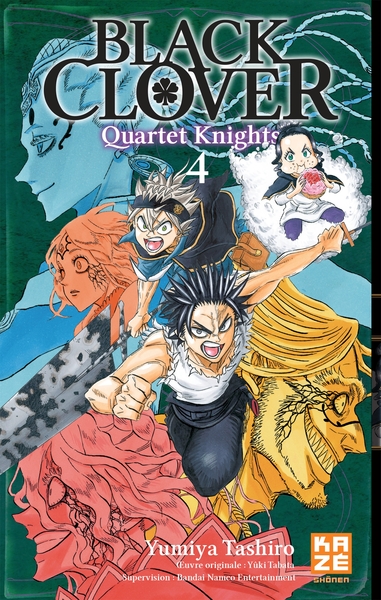 Black Clover - Quartet Knights T04 (9782820340177-front-cover)