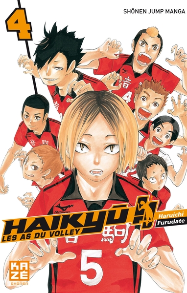 Haikyu !! - Les As du volley T04 (9782820317223-front-cover)
