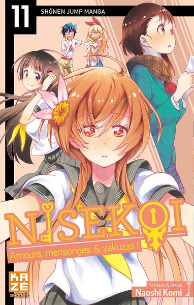 Nisekoi - Amours, Mensonges et Yakuzas ! T11 (9782820320025-front-cover)