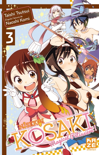 Nisekoi - Kosaki Magical Patissiere T03 (9782820325433-front-cover)