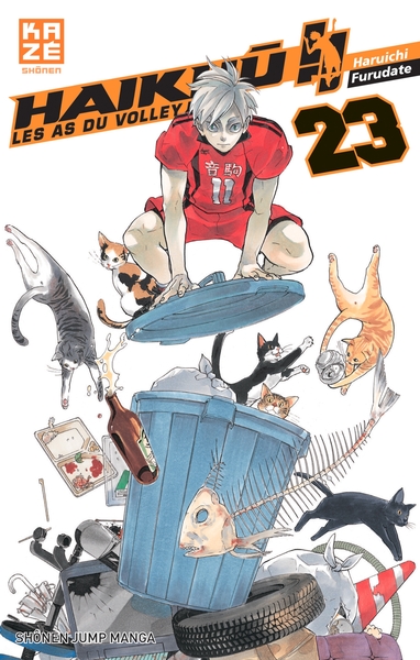 Haikyu !! - Les As du volley T23 (9782820328878-front-cover)