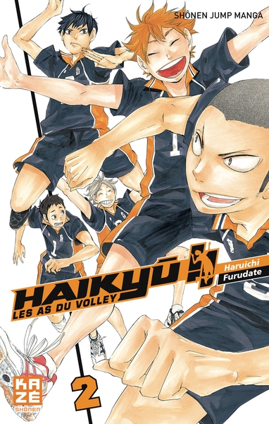 Haikyu !! - Les As du volley T02 (9782820316615-front-cover)