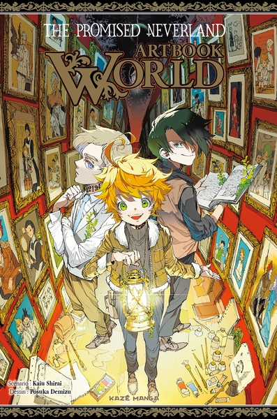 The Promised Neverland Artbook (9782820340993-front-cover)
