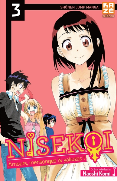 Nisekoi - Amours, Mensonges et Yakuzas ! T03 (9782820315564-front-cover)