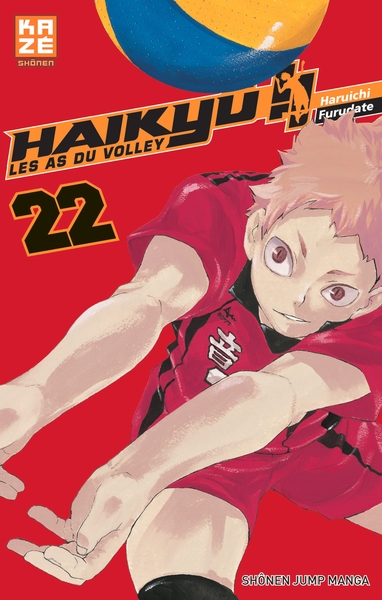 Haikyu !! - Les As du volley T22 (9782820328557-front-cover)