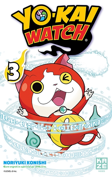 Yo-Kai Watch T03 (9782820328113-front-cover)