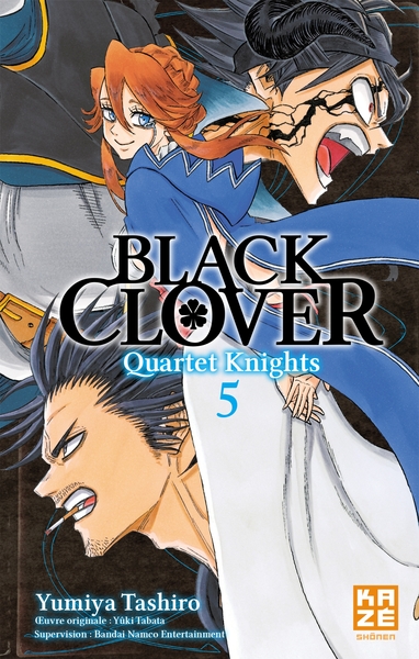 Black Clover - Quartet Knights T05 (9782820340184-front-cover)