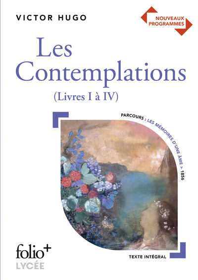 Les Contemplations - Bac 2022, (Livres I à IV) (9782072858925-front-cover)