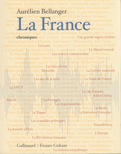 La France, Chroniques (9782072853456-front-cover)
