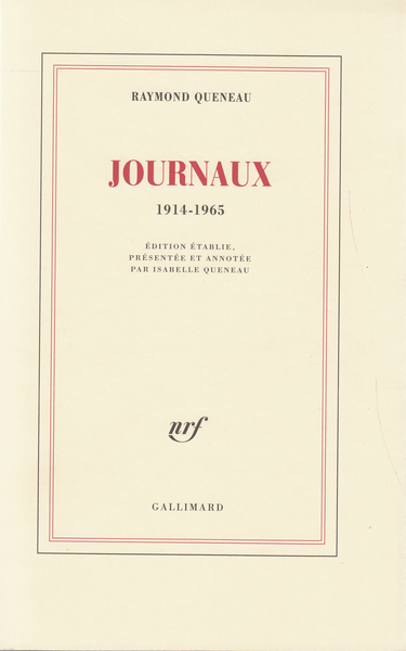 Journaux, (1914-1965) (9782072847769-front-cover)