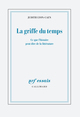 La griffe du temps, Ce que l'histoire peut dire de la littérature (9782072826696-front-cover)