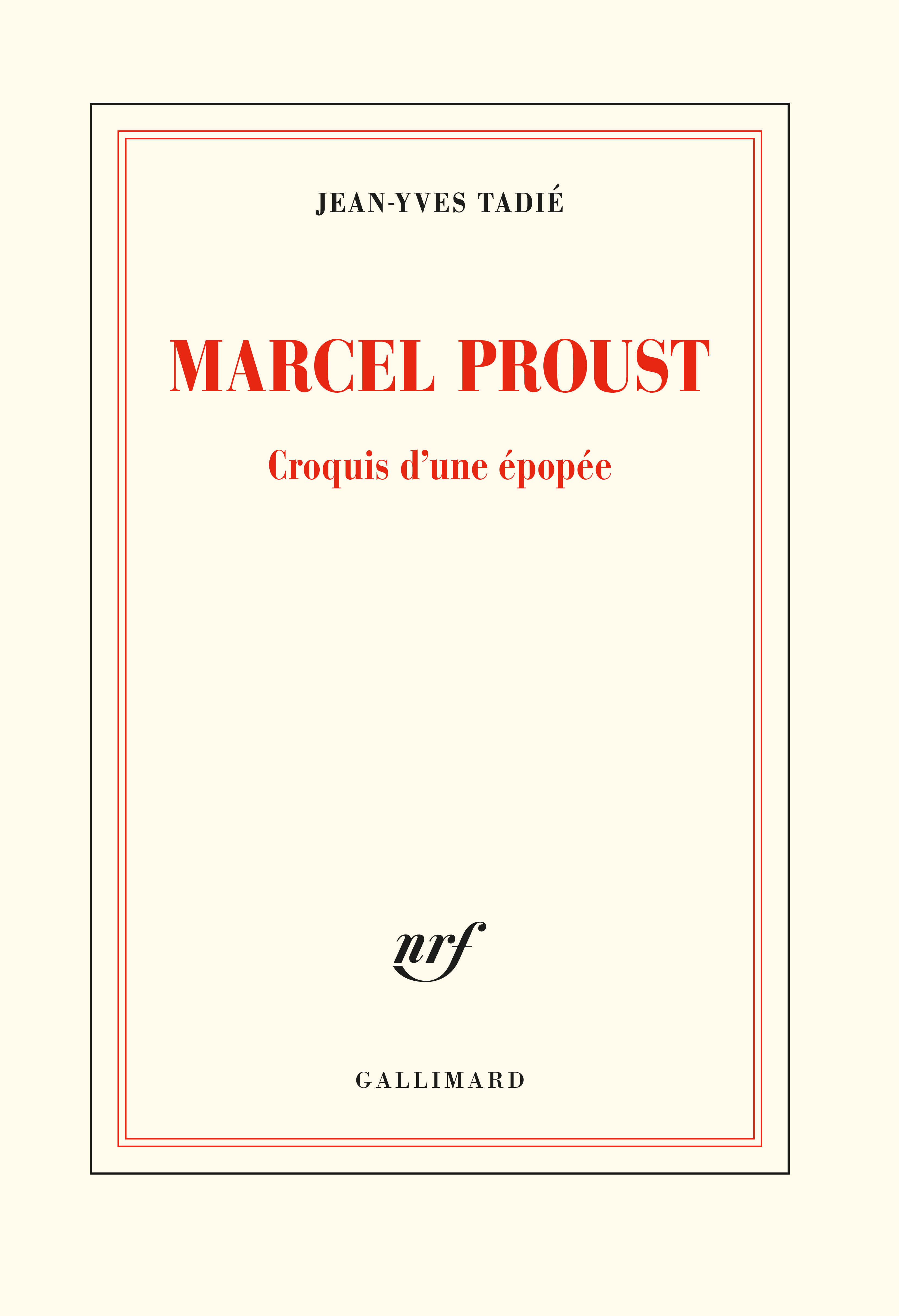Marcel Proust, Croquis d'une épopée (9782072872006-front-cover)