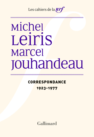 Correspondance, (1923-1977) (9782072847974-front-cover)
