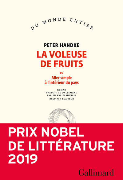 La voleuse de fruits, Ou Aller simple à l'intérieur du pays (9782072801938-front-cover)