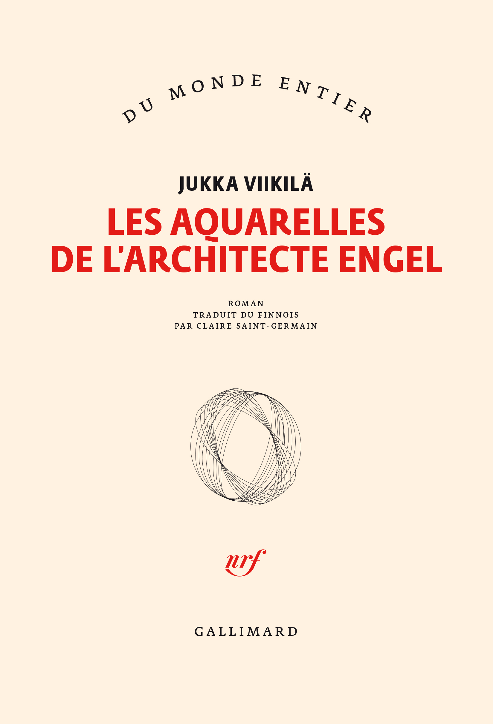 Les aquarelles de l'architecte Engel (9782072840234-front-cover)